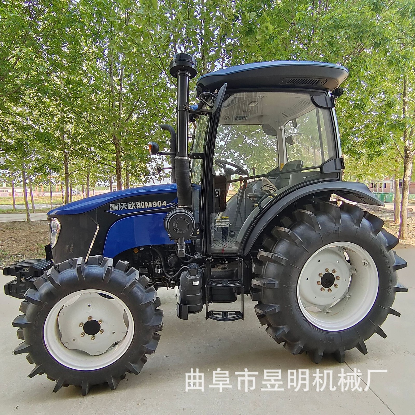 濰柴動力雷沃904國四12+12配2米旋耕機翻轉(zhuǎn)梨原廠空調(diào)駕駛室強壓