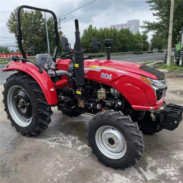 東方紅動(dòng)力704四缸柴油拖拉機(jī) 液壓轉(zhuǎn)向靈活打地機(jī) 可懸掛各種農(nóng)具