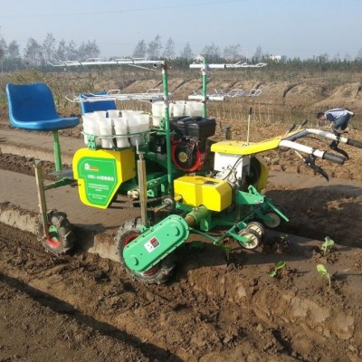 自走式蔬菜移栽機 辣椒洋蔥種植 簡單好操作 一機多用 省時省力