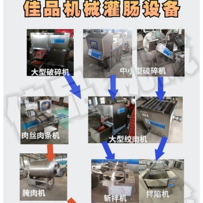 品佳牌-紅腸，地道腸加工設(shè)備，烤腸全套設(shè)備價(jià)格