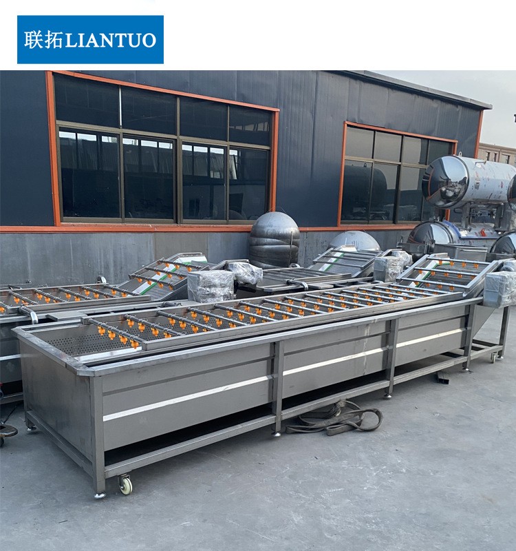 果蔬清洗機(jī)商用全自動(dòng)果蔬氣泡清洗機(jī)不銹鋼果蔬氣泡清洗機(jī)