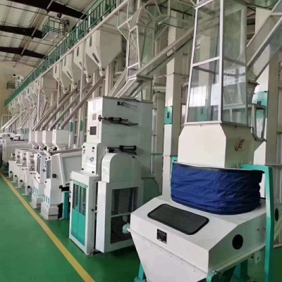 全自動家用碾米廠用30-200噸生產(chǎn)線大米小米加工成套設備