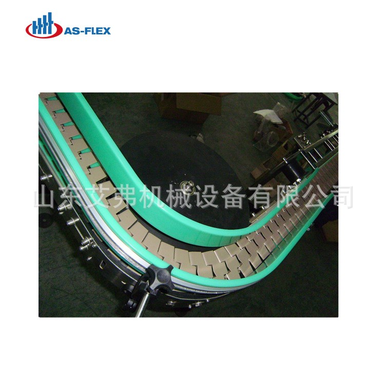 廠家直銷定制啤酒鏈板輸送機(jī)