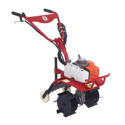 多功能手推式小型松土機(jī)農(nóng)用耕田水旱耙田耕地機(jī)除草犁地開(kāi)溝機(jī)