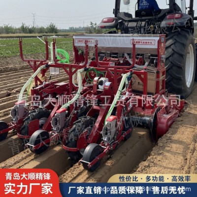 牽引式 3壟3行旋耕起壟滴灌氣吸播種白菜播種機沈陽新民白菜產(chǎn)區(qū)