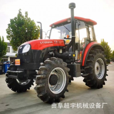 東方紅LY1004國四中型拖拉機 水田丘陵大馬力兩用水稻田拖拉機強