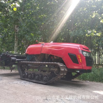 32馬力遙控自走式耕地機(jī)果園智能履帶式松土機(jī)耕副1.2米微耕機(jī)