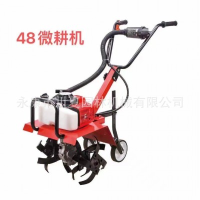 汽油微耕機農(nóng)業(yè)旋耕機松土機耕田機開溝機汽油割草機除草機家用