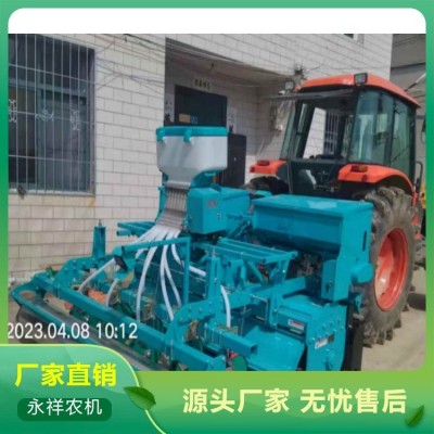 精量條播功能種肥一體機(jī) 旋耕、施肥、播種、開(kāi)溝排水功能。