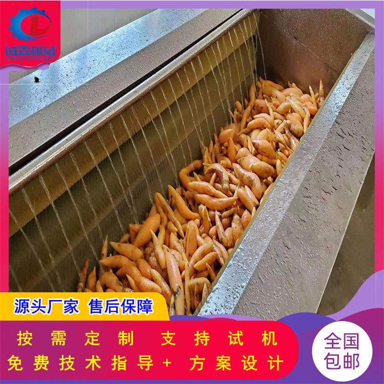 魔芋去皮清洗機(jī) 全自動藥材清洗烘干加工生產(chǎn)線設(shè)備 茯苓清洗機(jī)器