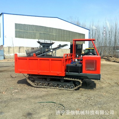 供應(yīng)小型履帶式運輸車 農(nóng)用履帶自卸車 履帶翻斗裝運車