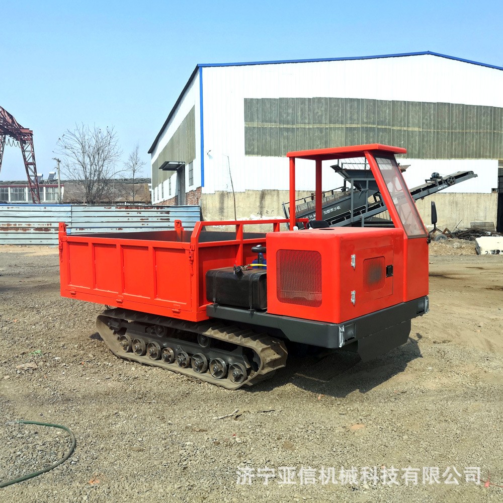 農(nóng)用全地形履帶運輸車 果園自卸履帶農(nóng)用車 苗木綠化履帶隨車吊