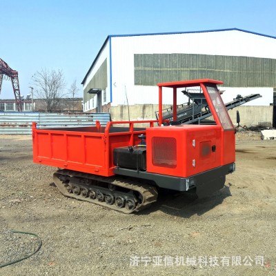 農(nóng)用全地形履帶運輸車 果園自卸履帶農(nóng)用車 苗木綠化履帶隨車吊