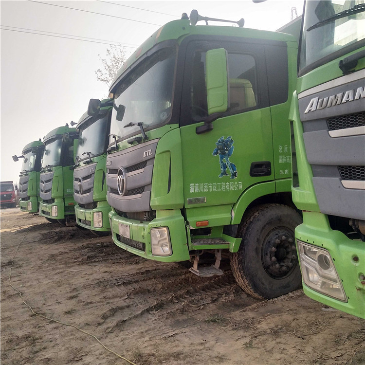 歐曼后八輪翻斗車(chē)