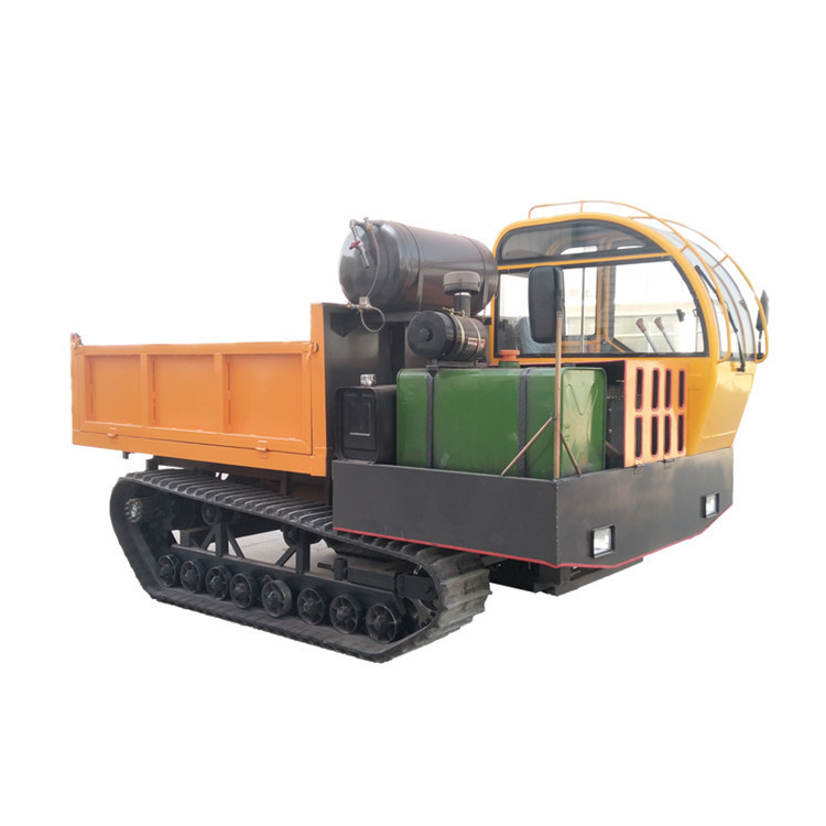 白底 履帶車 帶后橋