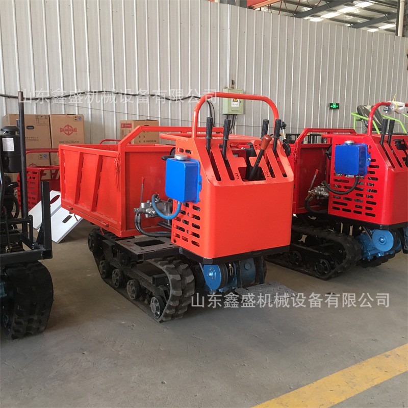 柴油履帶運輸車 建筑工程砂石運輸車 林園農(nóng)用液壓自卸履帶裝載車