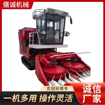 大型青儲機圓盤式玉米秸稈青儲機牧草小麥收割機玉米秸稈粉碎機