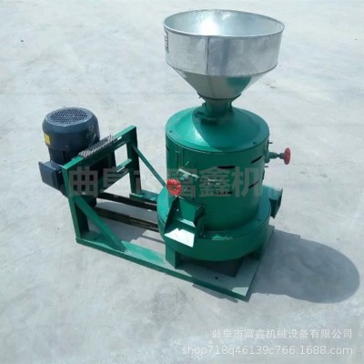 立式砂輪碾米機 330型號碾米機 谷子黃豆碾米機圖片