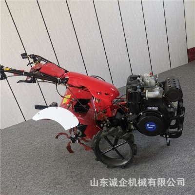 柴油款小型手扶式田園四驅微耕機 誠企常年批發(fā)農用開溝回填培土
