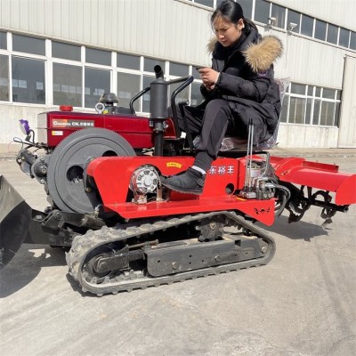 25馬力多功能履帶旋耕機(jī) 田園管理機(jī) 小型耕地機(jī)