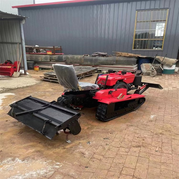 一洋機(jī)械 履帶式微耕機(jī) 開(kāi)溝施肥一體機(jī) 小型拖拉除草機(jī)