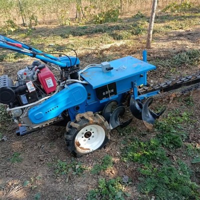 豐超 手推鏈條開溝機(jī) 柴油埋水管挖溝機(jī) 電光纜打溝機(jī)