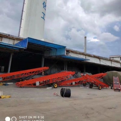 移動(dòng)升降伸縮式皮帶輸送機(jī) 糧食裝車輸料穩(wěn)定智能化操作 種類多樣