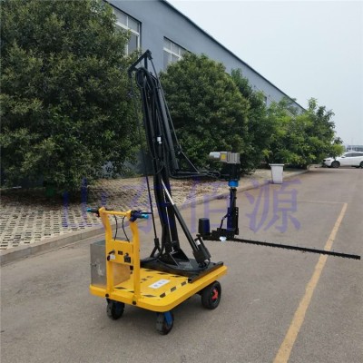 佰源手推式綠籬修剪機(jī) 多功能便攜修剪機(jī) 遙控升降修剪車