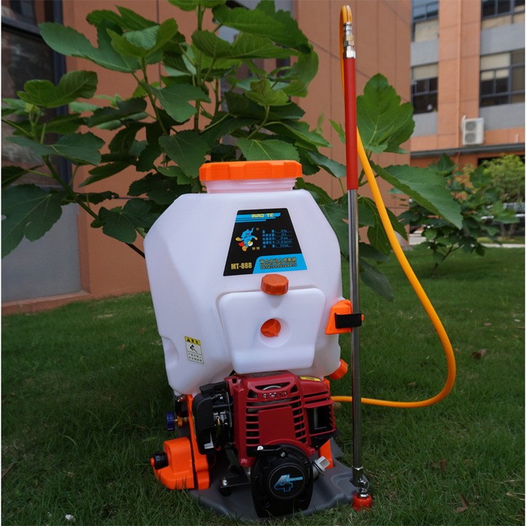 新款GX35農(nóng)用四沖程背負式機動噴霧器汽油打藥機高壓噴藥泵打藥泵