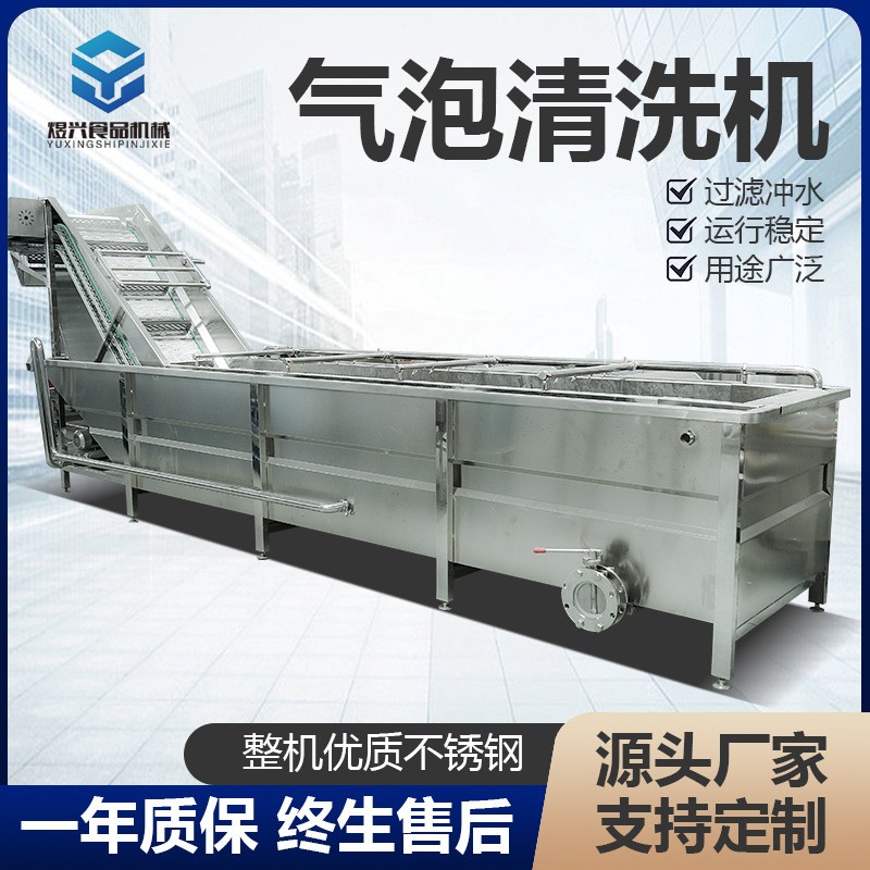 洗菜機商用果蔬清洗機全自動氣泡清洗機去除農藥蔬菜洗菜機可批發(fā)