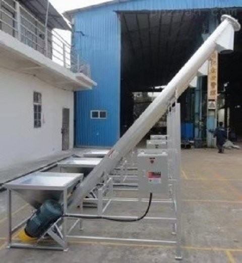 物料輸送提升用 食鹽糧食小麥玉米絞龍不銹鋼提升機批發(fā)