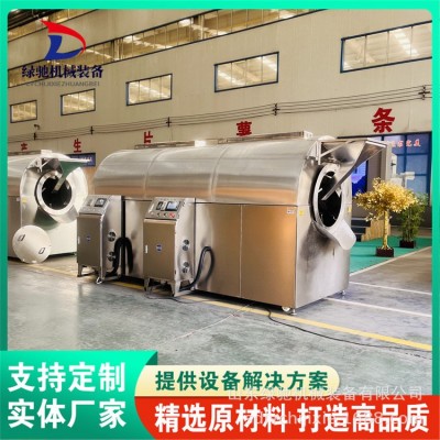 商用芝麻電磁炒貨機(jī) 滾筒式炒藥設(shè)備 環(huán)保電磁加熱蕎麥莜麥炒爐