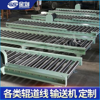 輥道線動力滾筒輸送機全自動包裝輥筒輸送線設(shè)備裝配生產(chǎn)流水線