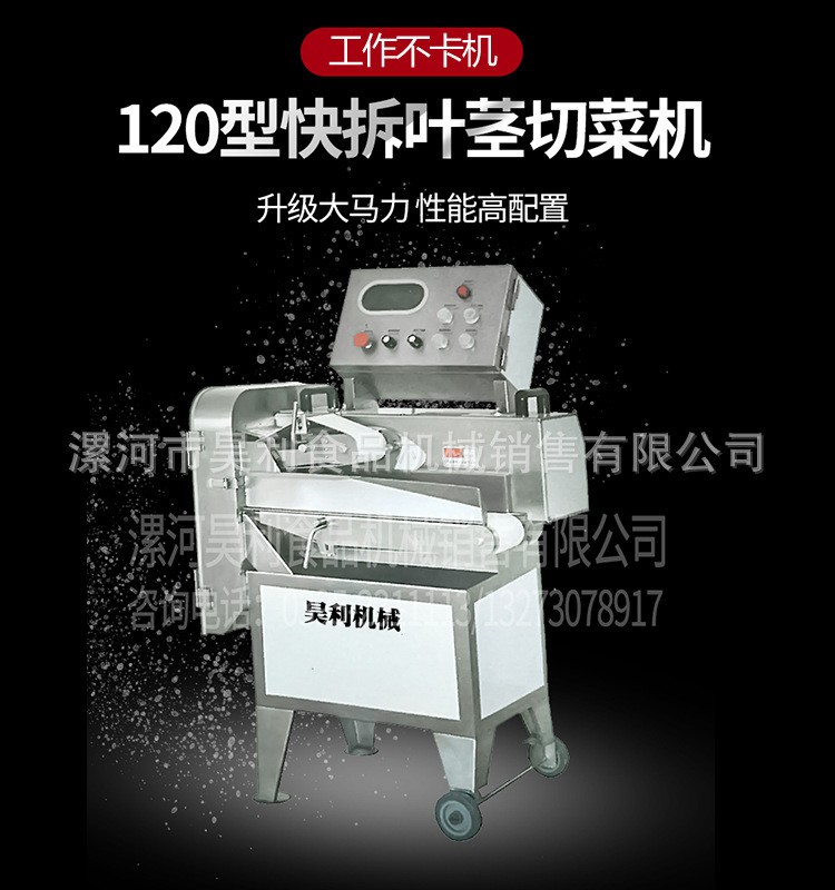 120型快拆葉莖切菜機 切菜機廠家直供【單頭切菜機價格】