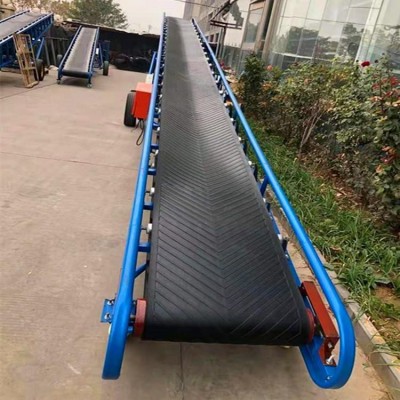 益民生產(chǎn)玉米傳送帶600寬12米皮帶輸送機(jī)移動(dòng)升降糧食運(yùn)輸機(jī)