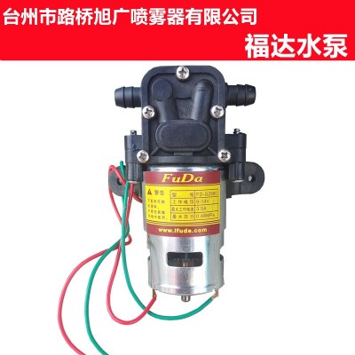 農(nóng)用電動(dòng)噴霧器高壓水泵大功率12v高壓福達(dá)電動(dòng)噴霧器電機(jī)水泵