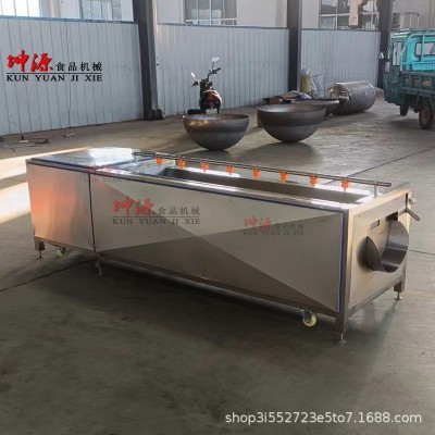 不銹鋼毛刷小龍蝦清洗機(jī)海蠣子去泥去沙清洗設(shè)備全自動(dòng)毛棍清洗機(jī)