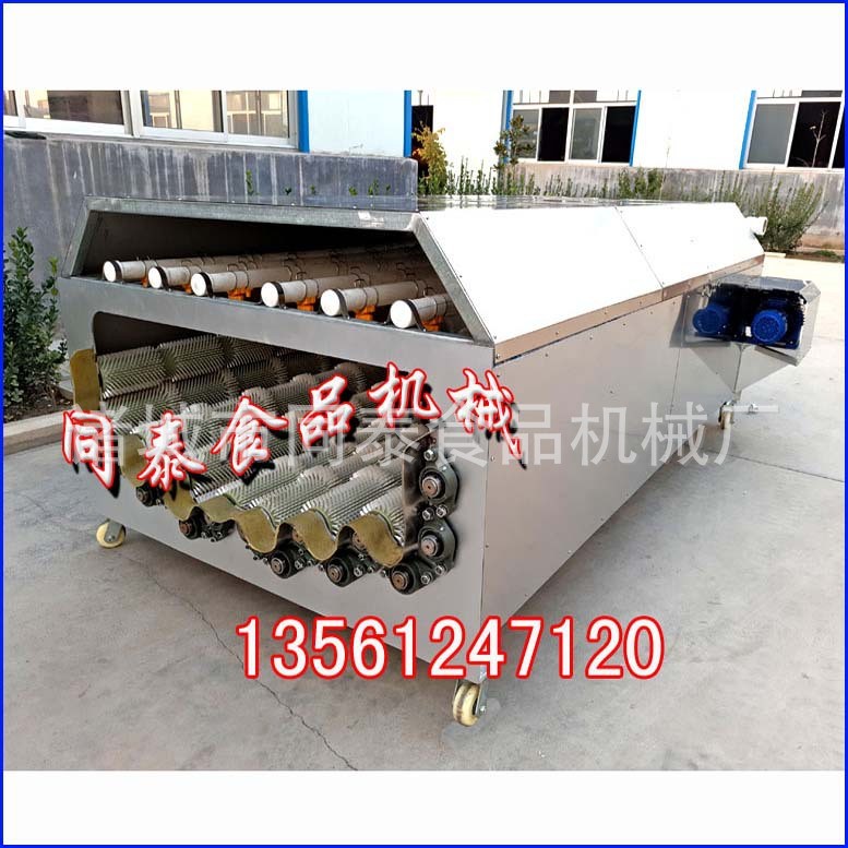 大型山藥清洗去皮機 麻山藥白山藥漂燙蒸煮機 專業(yè)洗山藥機器