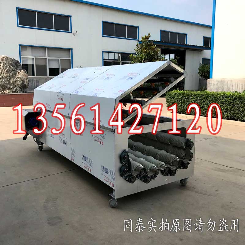 12輥蘿卜清洗機3