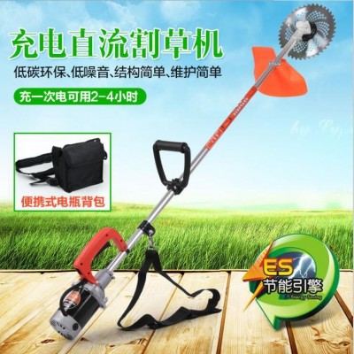 24v48v60v充電式直流電動(dòng)割草機(jī) 背負(fù)式除草打草機(jī)割草機(jī)批發(fā)