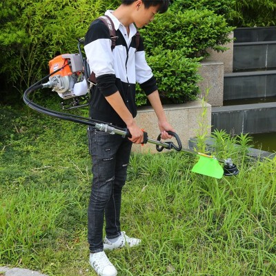 廠家直供二沖側(cè)掛割灌機(jī)割草機(jī)四沖程背負(fù)式汽油收割稻灌機(jī)