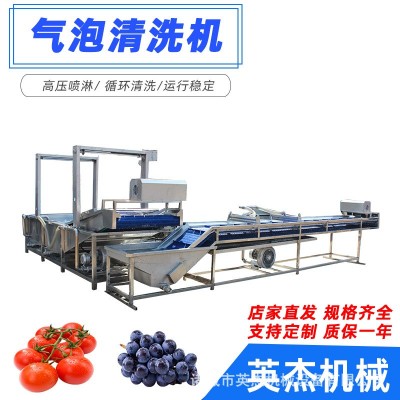 鮮食玉米加工設(shè)備冷凍肉類解凍清洗全自動(dòng)海藻類去鹽機(jī)果蔬清洗機(jī)