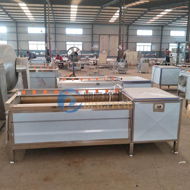 廠家供應(yīng)根莖類蔬菜清洗去皮機(jī) 全自動(dòng)蘿卜清洗機(jī)蔬菜加 工廠設(shè)備