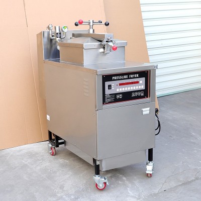 美式油炸鍋商用高壓炸雞爐不銹鋼濾油油炸機(jī)電熱炸鴨爐25L大容量