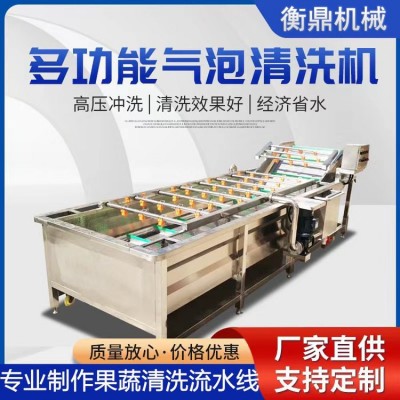 葡萄千禧果氣泡清洗機(jī) 柿子李子櫻桃全自動(dòng)清洗設(shè)備 果蔬 清洗機(jī)