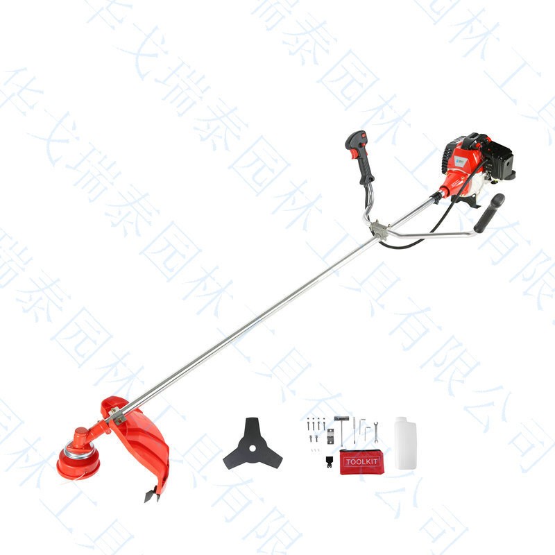 批發(fā)二沖程側(cè)掛式割草機(jī) 園林農(nóng)用除草便捷汽油430割草機(jī)廠家直銷