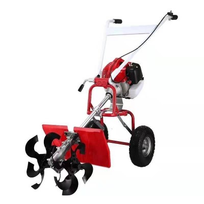 四沖程小型微耕機家用田園果園除草松土開溝打草多功能旋耕機