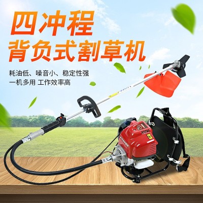 山東廠家汽油割草機(jī)二沖程四沖程側(cè)掛式割灌機(jī)背負(fù)式除草機(jī)小型家