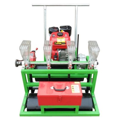 株距行距可調(diào)蔬菜精播機(jī) 十行藥材種子種植機(jī) 自走式播種機(jī)百大工廠-迎新春 工廠購重磅來襲！