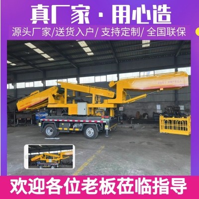 多功能火車裝卸一體機(jī)貨場(chǎng)移動(dòng)式爬坡輸送機(jī)袋裝伸縮站臺(tái)可進(jìn)車廂